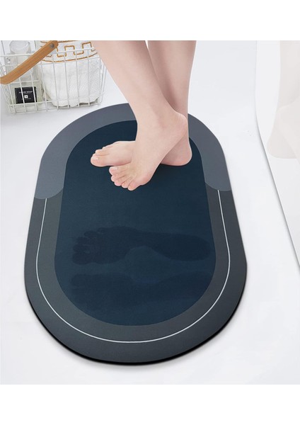 Banyo Paspası Kaymaz Tabanlı Süper Emici Nappa Deri Banyo Abdest Paspası - FC121