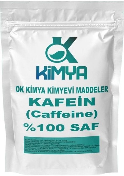 Ok Kimya Kafein - Caffeine %100 Saf 50GR