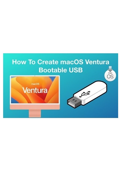 Macos Ventura USB Bellek Bootable