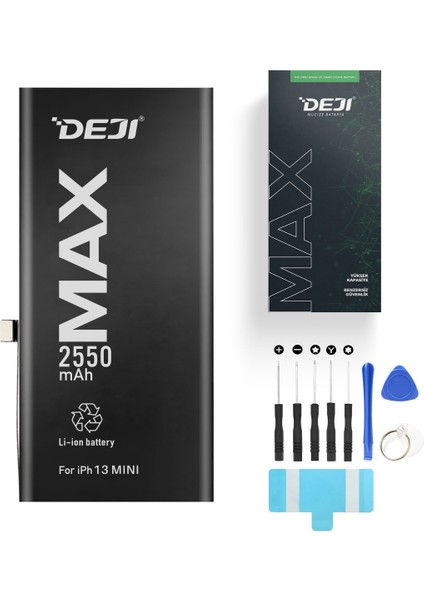 iPhone 13 Mini Batarya 2550 Mah Mucize Batarya Deji