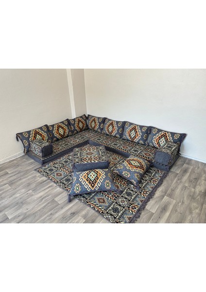 Şark Köşesi Otantik Desenli Minder, Kilim, Orta Puf Takımlarımız