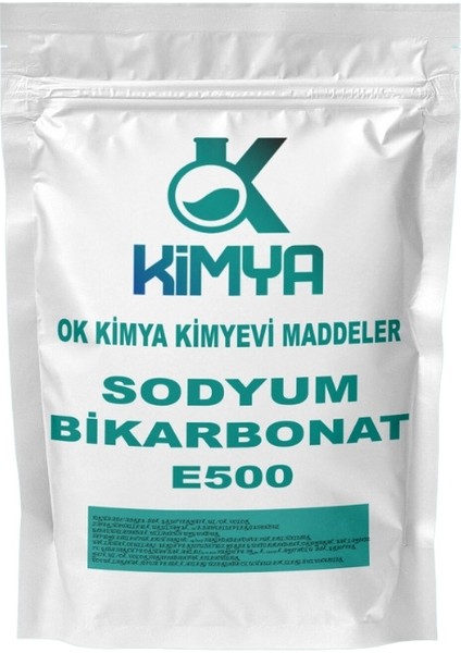 Ok Kimya Sodyum Bikarbonat %100 Saf E500 - 500GR