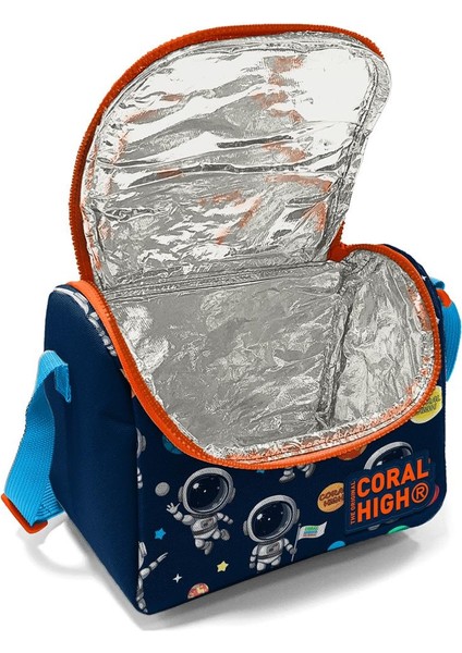 Coral High Kids Lacivert Mavi Astronot Desenli Thermo Beslenme Çantası 11867 fırsatları