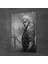 Cam Tablo The Witcher Siyah Beyaz 50X70 cm 2