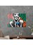 New Pop Art African Woman Cam Tablo 50X70 cm 3