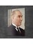 Cam Tablo Atatürk Siyah Takım Elbiseli 70X100 cm 2