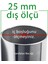 25 mm Pvc Sandalye Profil Ayak Pabucu Sessiz Yumuşak - Beyaz (16 Adet) 3