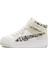 Carina Street Mid Animal Beyaz Kadın High Sneaker 1