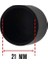 21 mm 16 Adet Pvc Sandalye Profil Ayak Pabucu Sessiz Yumuşak – Siyah 2