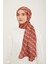Trend Pure Lina Kiremit Renk Zincir Desen Şal 16-23033 1