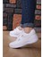 232-1307 Comfort Taban Cırtlı Cilt Kadın Sneaker 5