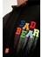 Bad Bear Rainbow Hoodie Erkek Siyah Sweatshirt 23.02.12.005-C01 3