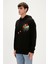 Bad Bear Rainbow Hoodie Erkek Siyah Sweatshirt 23.02.12.005-C01 5