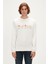 Bad Bear Manuscript Crewneck Erkek Beyaz Sweatshirt 23.02.12.016-C04 1