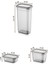18LI Peggy Dikdörtgen Saklama Kabı Seti 6x( 1900ML, 800ML, 400ML ) Etiketli 5