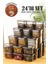 24LÜ Peggy Dikdörtgen Saklama Kabı Seti 6x( 1900ML, 1500ML, 1150ML, 800ML ) Etiketli 1