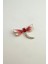 Mineli Taşlı Yusufçuk Broş (En:5 cm Boy:4 Cm) 3