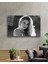 Eliza Home Siyah Beyaz Insan Fotoğrafları Kadın Cam Tablo 2