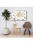 Eliza Home Vintage ve Bohem Tarzı Yaprak Detaylı Tablo 2