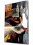 Eliza Home Kedi Soyut Cam Tablo, Cat Abstract 1