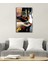 Eliza Home Kedi Soyut Cam Tablo, Cat Abstract 2