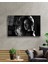 Eliza Home Siyah Beyaz Insan Fotoğrafları Kadın Cam Tablo 2