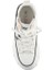 23K312-1 Kadın Kalın Taban Boğazlı Sneakers Ayakkabı Beyaz 5