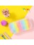 Peluş Kalem Kutusu Okula Hazırlık Kalem Çantası Soft Renkli Peluş Kalemlik 2