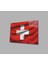 Eliza Home Isviçre Cam Tablo Swiss Flag 1