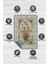 Art Deco Kır Çiçeği Vintage Halı Görünümlü Dijital Baskı Renkli Halı Rustik Çiçekli Halı 4