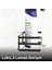 Banyo Düzenleyici Şampuanlık Sabunluk 2 Li Set Lamalı Yapışkanlı 4 Askılı Duş Rafı Organizer 5