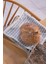 Gri Keten Dantelli 35x35 cm 4 Adet Servis Peçete 4