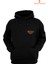 Baldur's Gate 3 Baskılı 3 Iplik Unisex Siyah Kapişonlu Sweatshirt 1