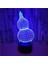 Yaratıcı Kabak Modeli 3D Görsel Gece Lambası LED Renkli Dokunmatik Atmosfer Masa Lambası USB Uyku Aydınlatma Yatak Odası Dekoru Çocuklar Hediye (Stil 1) (Yurt Dışından) 3