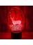 Geyik Akrilik 3D Gece Işıkları USB LED Masa Lambası Ev 3D Sanat Lambası 7 Renk Değişen Yatak Odası Dekoru Gece Lambası Hediyeler (Yurt Dışından) 4