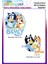 Bluey 2 Adet Ütü ile Yapışan Tekstil Dtf Baskı 1