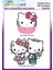 Hello Kitty 2 Adet Ütü ile Yapışan Tekstil Dtf Baskı 1