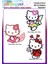 Hello Kitty 3 Adet Ütü ile Yapışan Tekstil Dtf Baskı 1