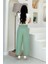 Bym Fermuarlı Bel Bağcıklı Pantolon 0174 Mint 2