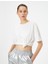 Basic Tişört Bol Kalıp Kısa Kollu Bisiklet Yaka Pamuklu 1