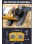 Işıklı Sesli Full Fonksiyon Metal Hareketli Kepçe 2.4ghz Uzaktan Kumandalı 680° Rotasyon Excavator 4