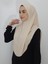 Namaz Örtüsü Hazır Büyük Esarp Malezya Modeli Khimar Tek Parca Hac ve Umre Icin Uygundur Ten Renk 2