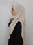 Namaz Örtüsü Hazır Büyük Esarp Malezya Modeli Khimar Tek Parca Hac ve Umre Icin Uygundur Ten Renk 3
