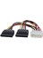 Molex To 2x Sata Power Kablo 2