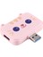 Sevimli USB Hub Tip C - Uyumlu Usb3.0 Pd 60W Şarj Aleti Akıllı Telefonlar Için Çoklu Splitter Adaptör Dock'u (Pembe 3A) (Yurt Dışından) 2