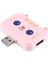Sevimli USB Hub Tip C - Uyumlu Usb3.0 Pd 60W Şarj Aleti Akıllı Telefonlar Için Çoklu Splitter Adaptör Dock'u (Pembe 3A) (Yurt Dışından) 4