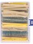 2600 Adet 130 Değer 1/8W 0.125W 1% Metal Film Dirençler Çeşitli Paket Seti Dirençler Çeşitler Kitleri Sabit Kondansatörler (Yurt Dışından) 4