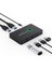 USB Kvm Anahtarı USB 3.0 Kvm USB Switcher Klavye Fare Yazıcı Mi Kutusu 2 Adet Bağlantı Noktası Paylaşımı 4 Adet Cihaz USB Hub (Yurt Dışından) 4