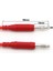 TL200 Yüksek Kaliteli 16AWG Esnek Silikon Tel 4mm Muz Fiş Yama Kablosu Test Ucu (Yurt Dışından) 4