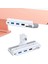 6 In 1 Tip-C USB C Hub Tf Sd Kart Okuyucu Hub Yerleştirme Istasyonu Için USB C Dizüstü Bilgisayarlar Için Destek Sd Tf Kart (Yurt Dışından) 2